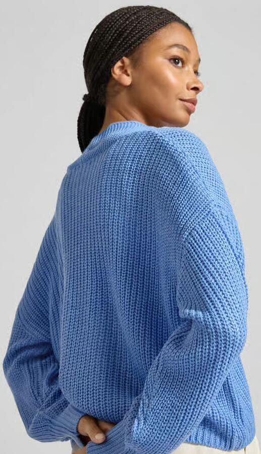 Only Regular fit gebreid jack met extra brede schouders model 'CAROL' - Foto 2