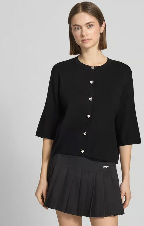 Only Regular fit gebreid jack van Viscosemix Model 'MAISIE' - Foto 2