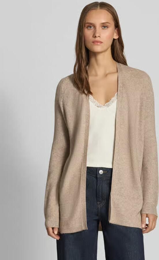Only Regular fit gebreid jack van viscosemix model 'MARY' - Foto 2