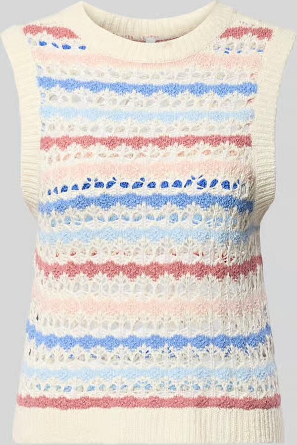 Only regular fit gebreid top met grove gebreide motieven model 'GEENA' - Foto 2