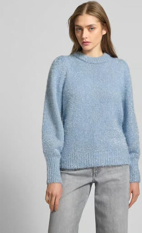 Only Regular fit gebreide pullover met effectgaren model 'ANNI' - Foto 2