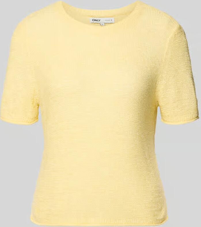 Only Regular fit gebreide pullover met korte mouwen model 'SUNNY'