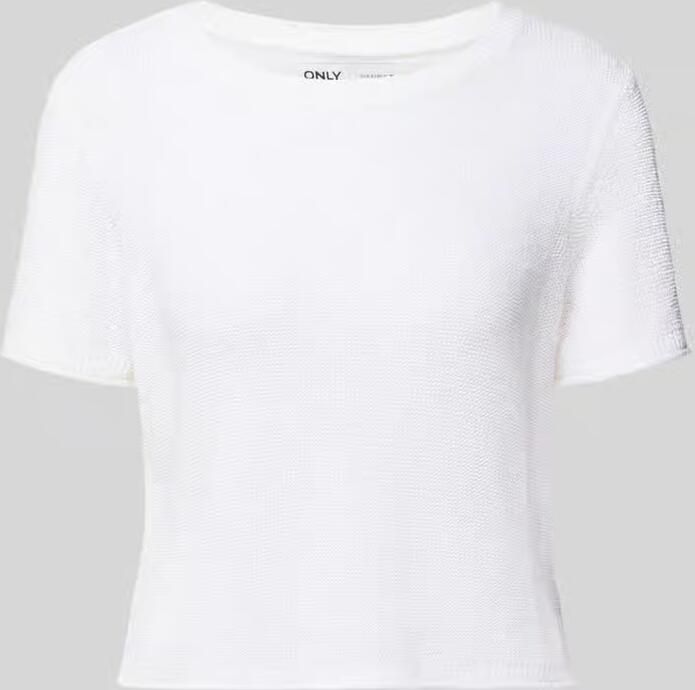 Only Regular fit gebreide pullover met korte mouwen model 'SUNNY'