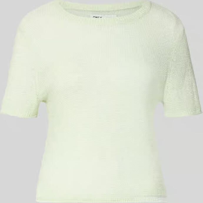 Only Regular fit gebreide pullover met korte mouwen model 'SUNNY' - Foto 4