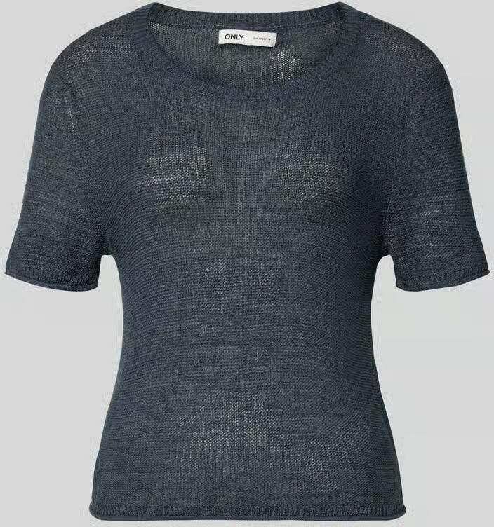 Only Regular fit gebreide pullover met korte mouwen model 'SUNNY' - Foto 2