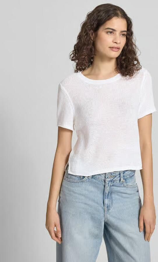 Only Regular fit gebreide pullover met korte mouwen model 'SUNNY' - Foto 6