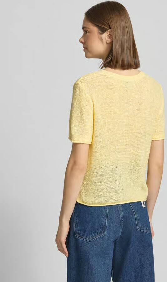 Only Regular fit gebreide pullover met korte mouwen model 'SUNNY' - Foto 3