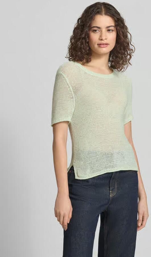 Only Regular fit gebreide pullover met korte mouwen model 'SUNNY' - Foto 5