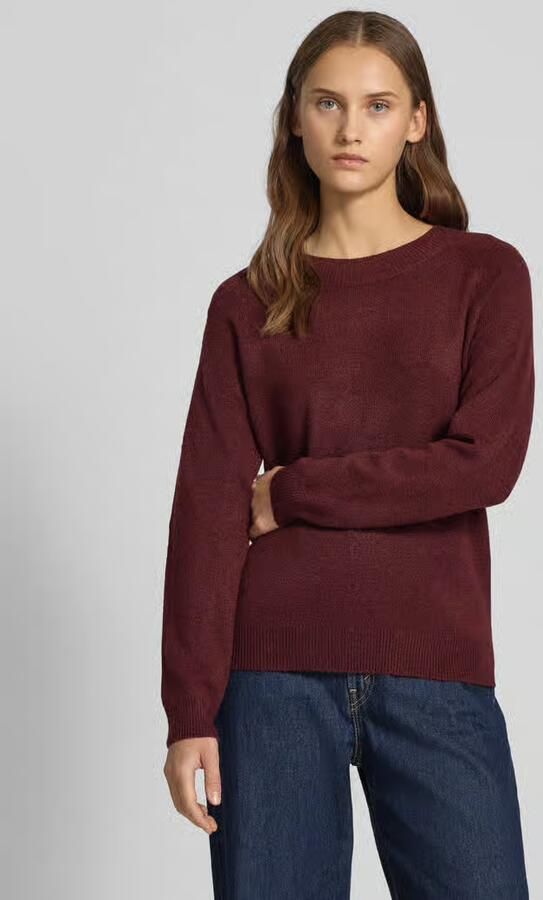 Only Regular fit gebreide pullover met raglanmouwen model 'RICA' - Foto 5