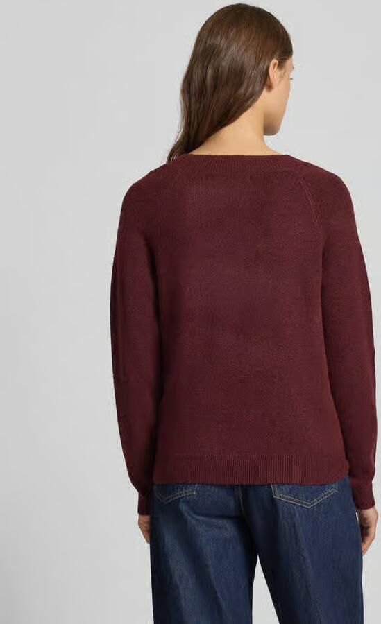 Only Regular fit gebreide pullover met raglanmouwen model 'RICA'