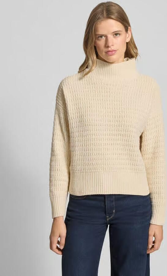 Only Regular fit gebreide pullover met ronde hals en kraag model 'GLOBE' - Foto 2
