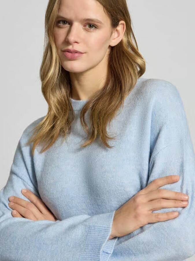 Only Regular fit gebreide pullover met ronde hals model 'SIMONI' - Foto 2