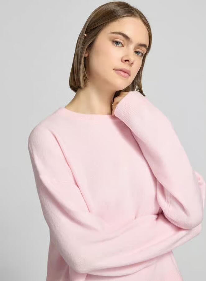 Only Regular fit gebreide pullover met ronde hals model 'SIMONI' - Foto 2