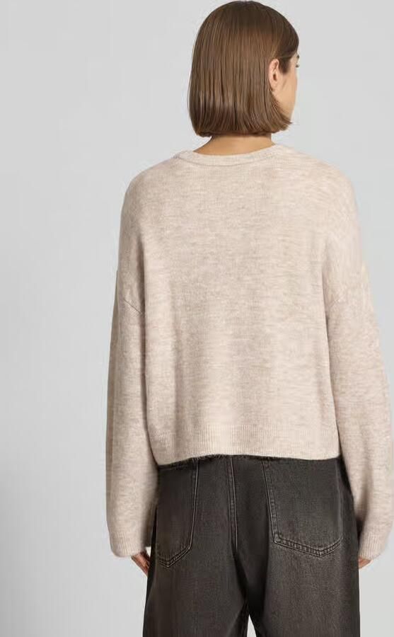 Only Regular fit gebreide pullover met ronde hals model 'SIMONI' - Foto 5