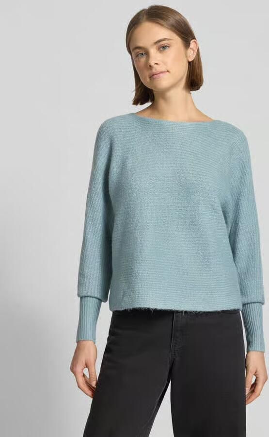 Only Regular fit gebreide pullover met vleermuismouwen model 'DANIELLA' - Foto 5