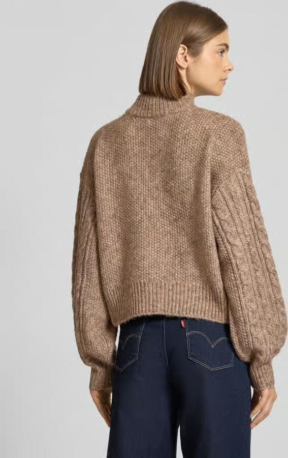 Only Trui met staande kraag ONLIDA LIFE LS HIGH NECK KNT