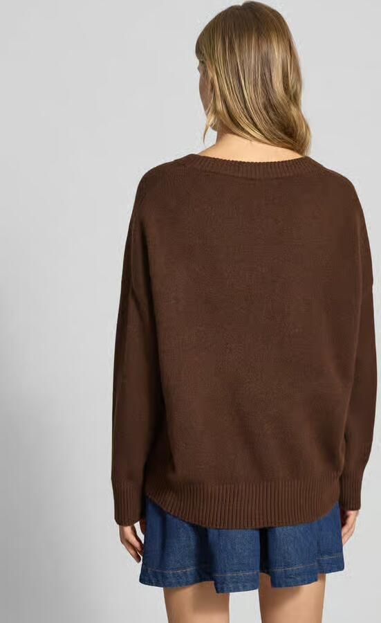 Only Regular fit gebreide pullover met wol model 'MARI' - Foto 2