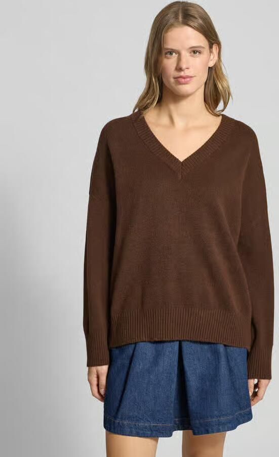 Only Regular fit gebreide pullover met wol model 'MARI' - Foto 8