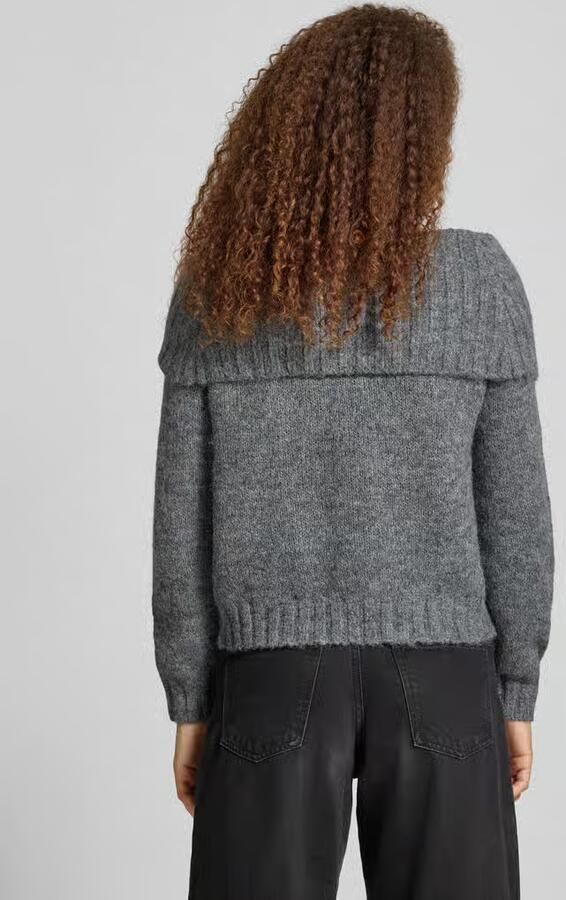 Only Regular fit gebreide pullover met wol model 'SHINE' - Foto 4