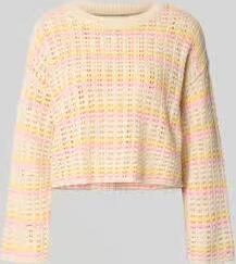 Only Regular fit gebreide pullover van katoenmix model 'ASA' - Foto 4