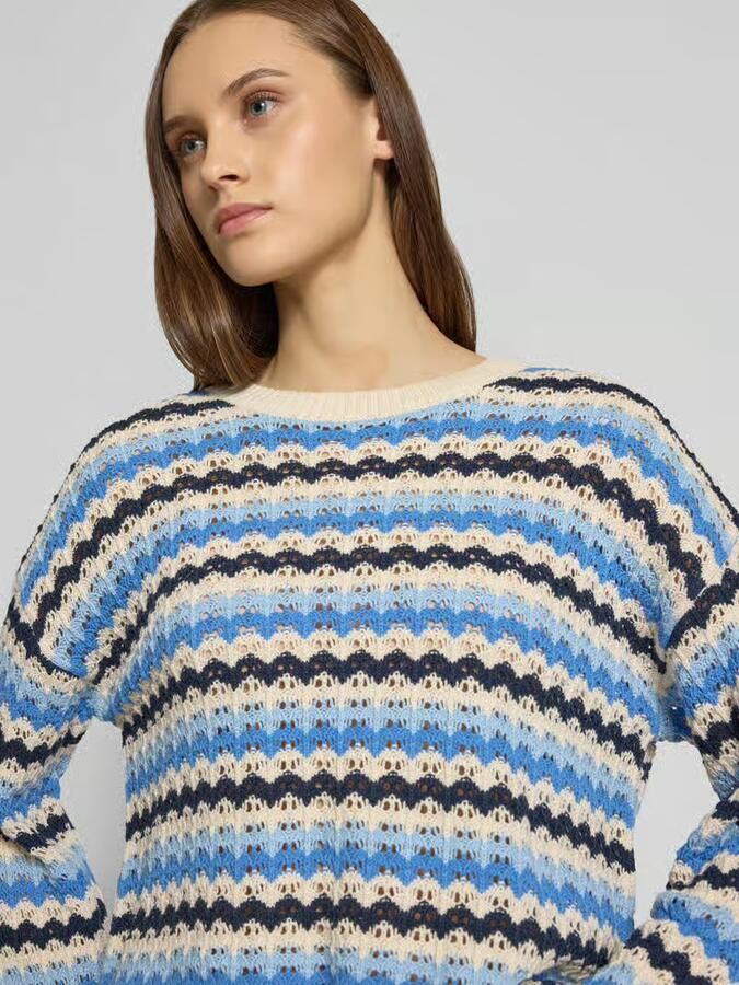 Only Regular fit gebreide pullover van katoenmix model 'ASA' - Foto 2