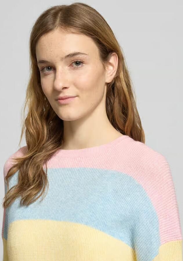 Only Regular fit gebreide pullover van viscosemix model 'ATIA' - Foto 2