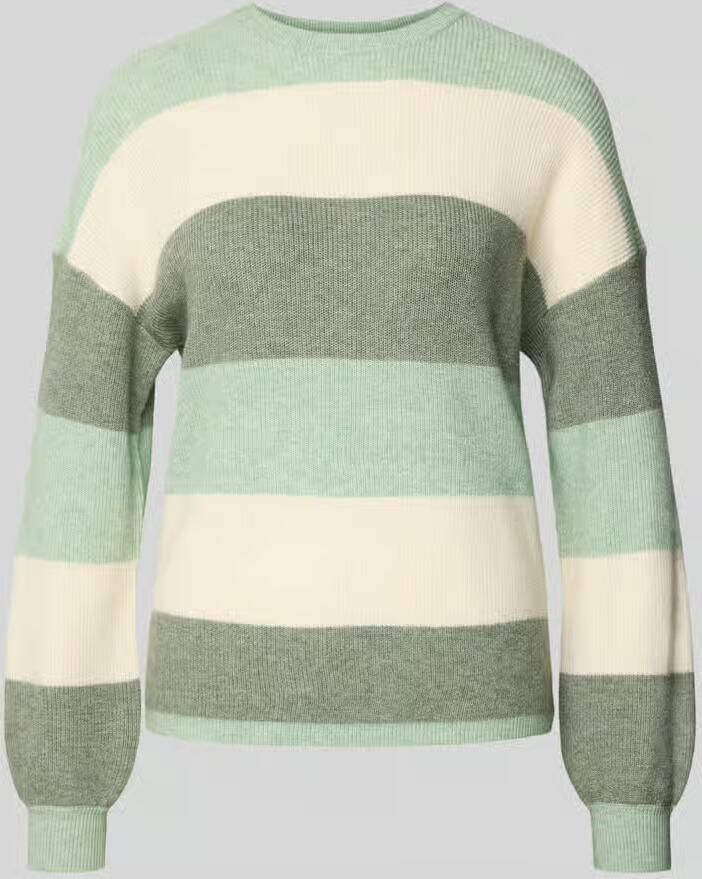 Only Regular fit gebreide pullover van viscosemix model 'ATIA' - Foto 1