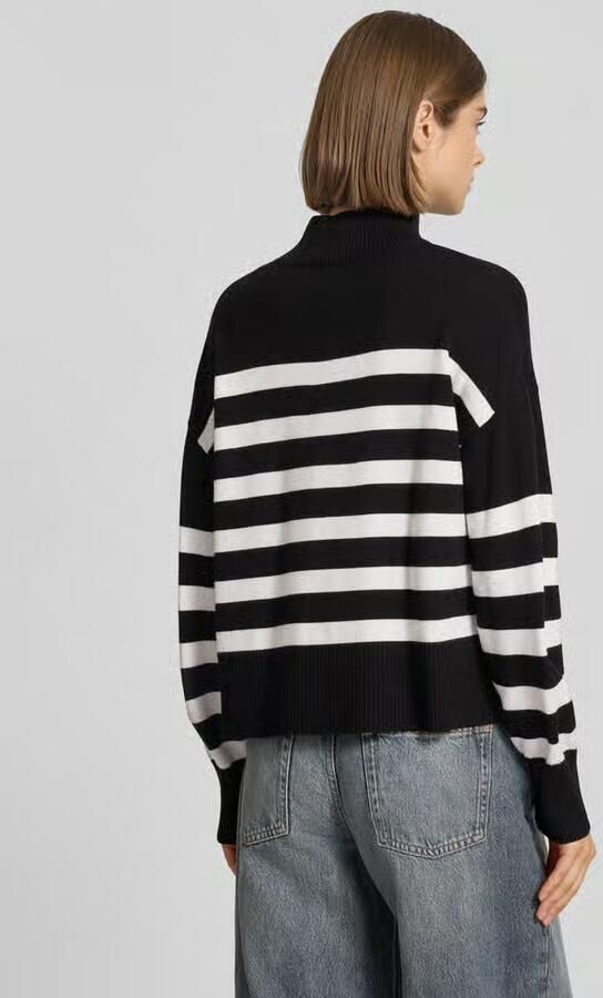 Only Regular fit gebreide pullover van viscosemix model 'BARI'