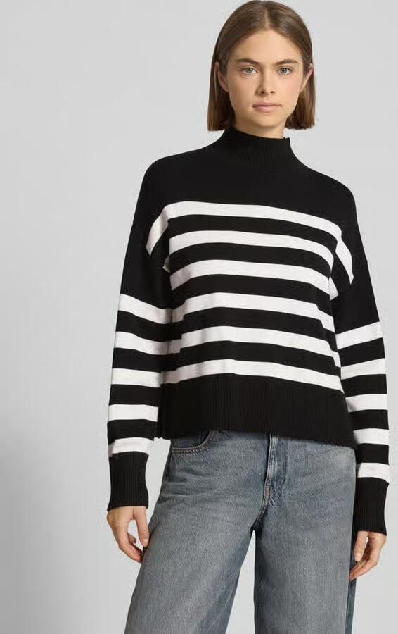 Only Regular fit gebreide pullover van viscosemix model 'BARI' - Foto 8
