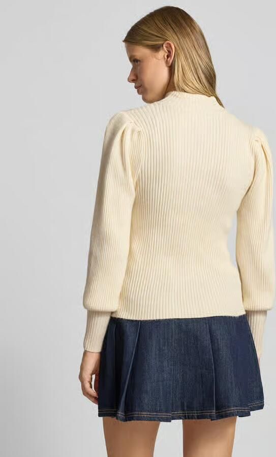 Only Regular fit gebreide pullover van viscosemix model 'KATIA' - Foto 7