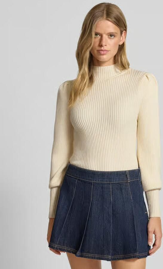 Only Regular fit gebreide pullover van viscosemix model 'KATIA' - Foto 6