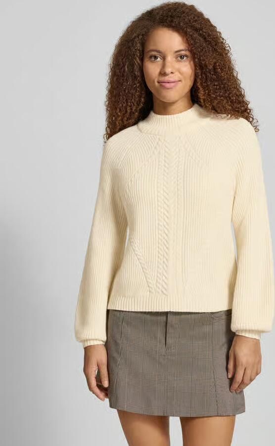 Only Regular fit gebreide pullover van zachte viscosemix model 'KATIA' - Foto 12