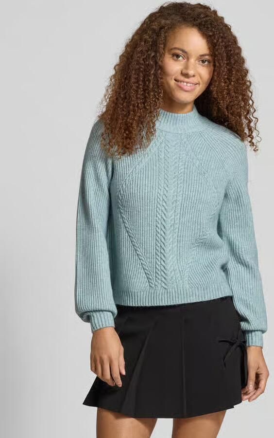 Only Regular fit gebreide pullover van viscosemix model 'KATIA' - Foto 5
