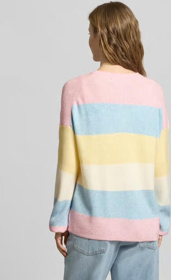 Only Regular fit gebreide pullover van viscosemix model 'ATIA'