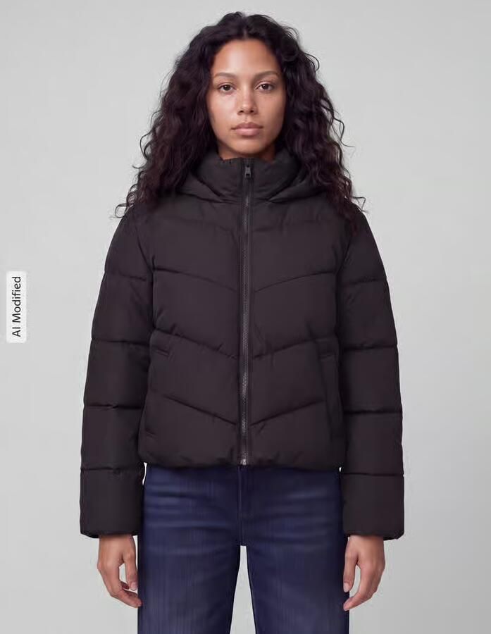 Only regular fit gewatteerd jack met capuchon model 'CLAIR' - Foto 2
