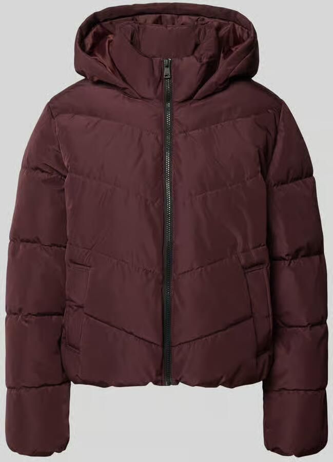 Only regular fit gewatteerd jack met capuchon model 'CLAIR'