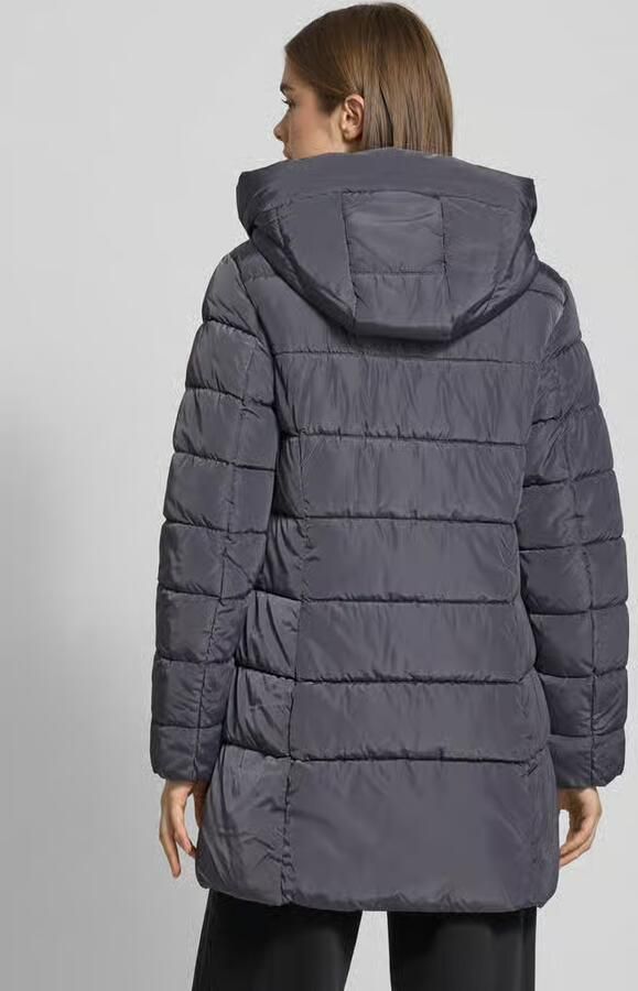 Only Regular fit gewatteerd jack met capuchon model 'LINA'