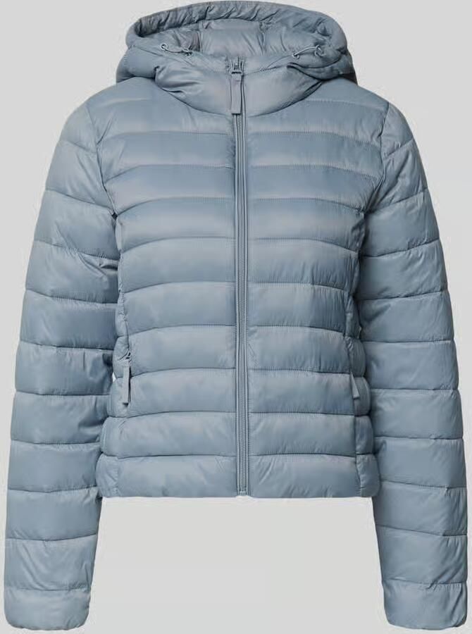 Only Regular fit gewatteerd jack met capuchon model 'TAHIA'