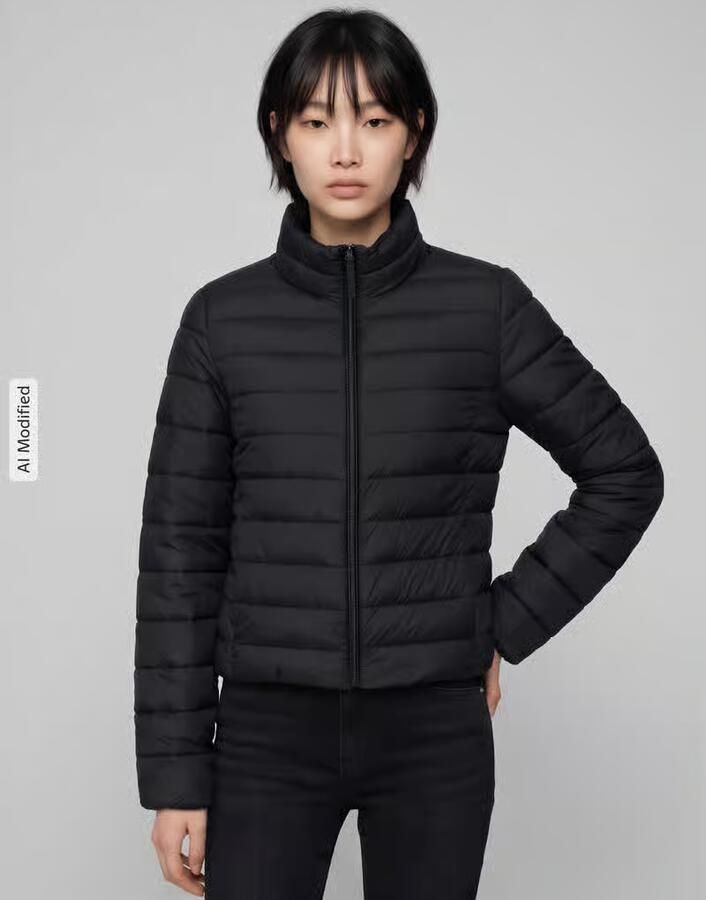 Only Regular fit gewatteerd jack met opstaande kraag model 'TAHIA' - Foto 2
