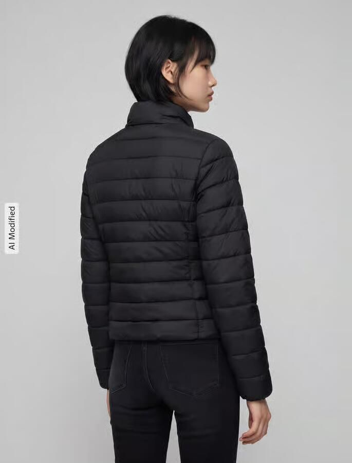 Only Regular fit gewatteerd jack met opstaande kraag model 'TAHIA' - Foto 3