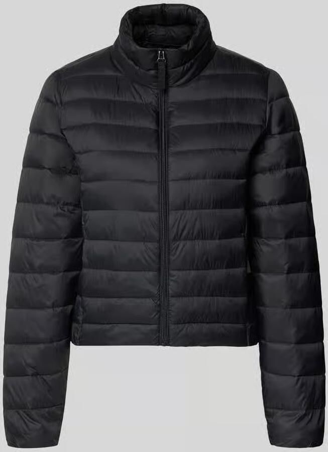 Only Regular fit gewatteerd jack met opstaande kraag model 'TAHIA'