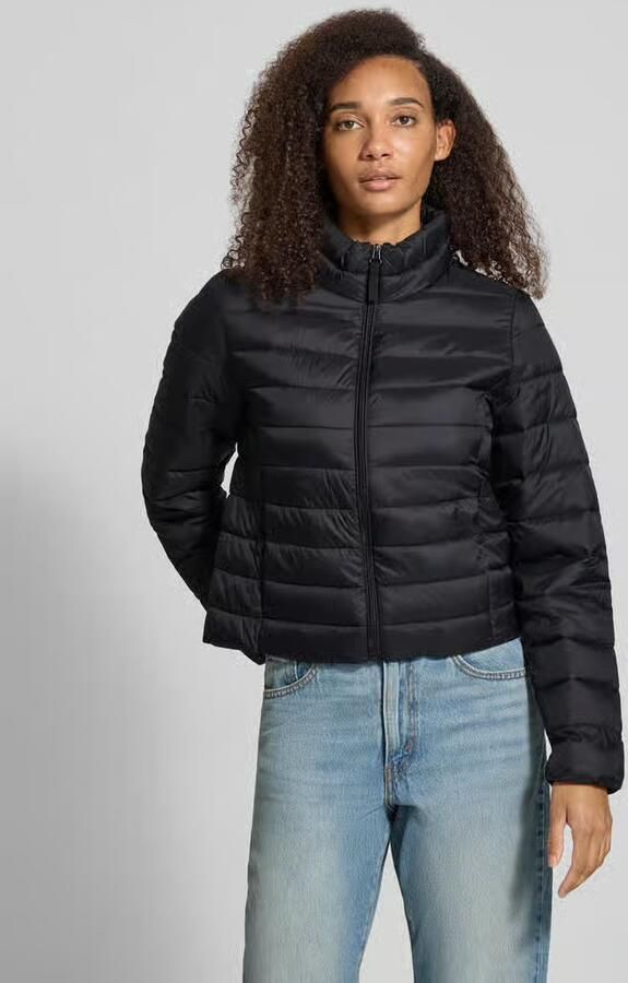 Only Regular fit gewatteerd jack met opstaande kraag model 'TAHIA' - Foto 2