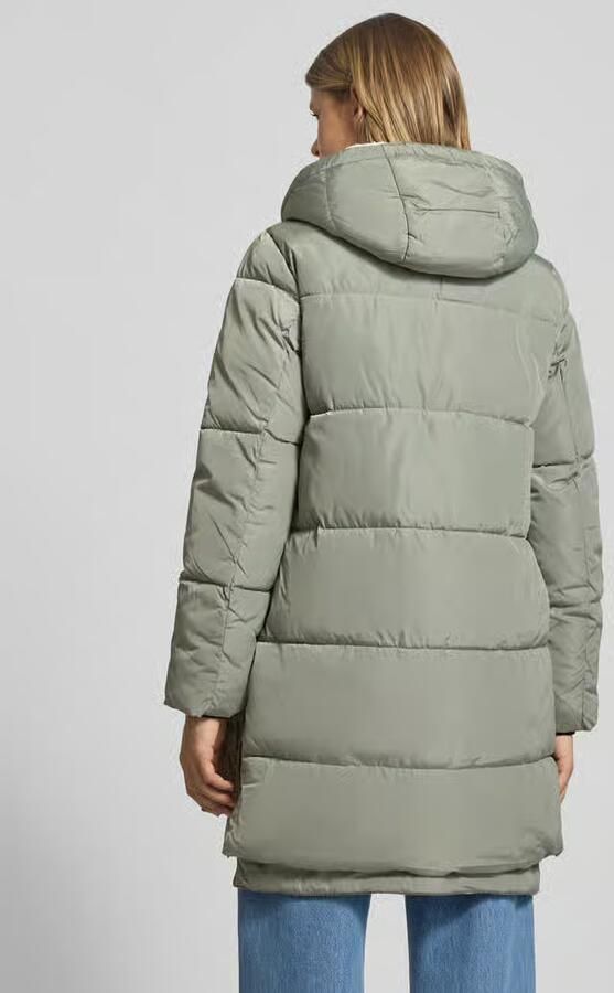 Only Comfort fit gewatteerde lange jas met gevoerde capuchon model 'KELLY NORA' - Foto 8