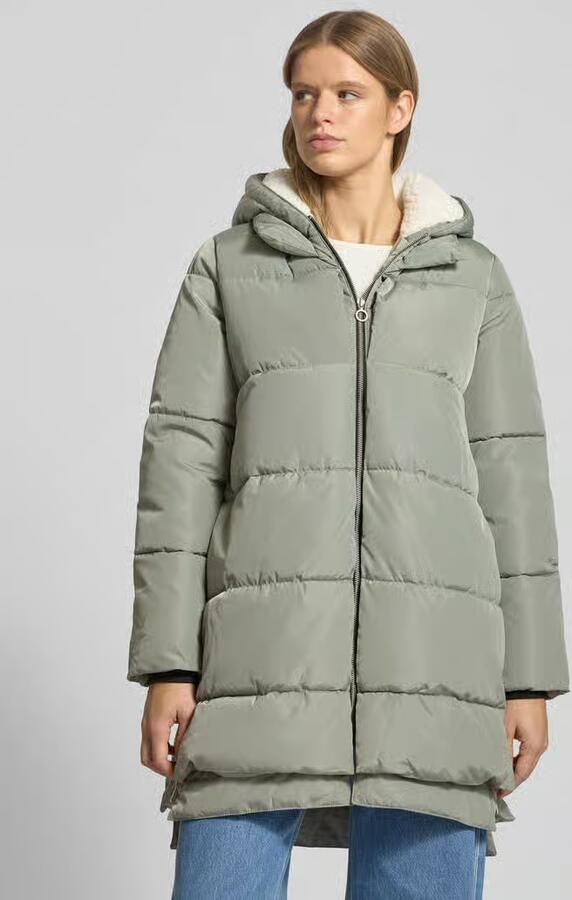 Only Comfort fit gewatteerde lange jas met gevoerde capuchon model 'KELLY NORA' - Foto 7