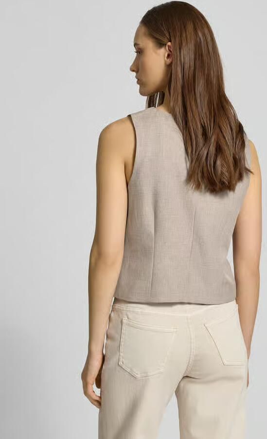 Only Regular fit gilet met enkelrijige knoopsluiting model 'LINDA' - Foto 6