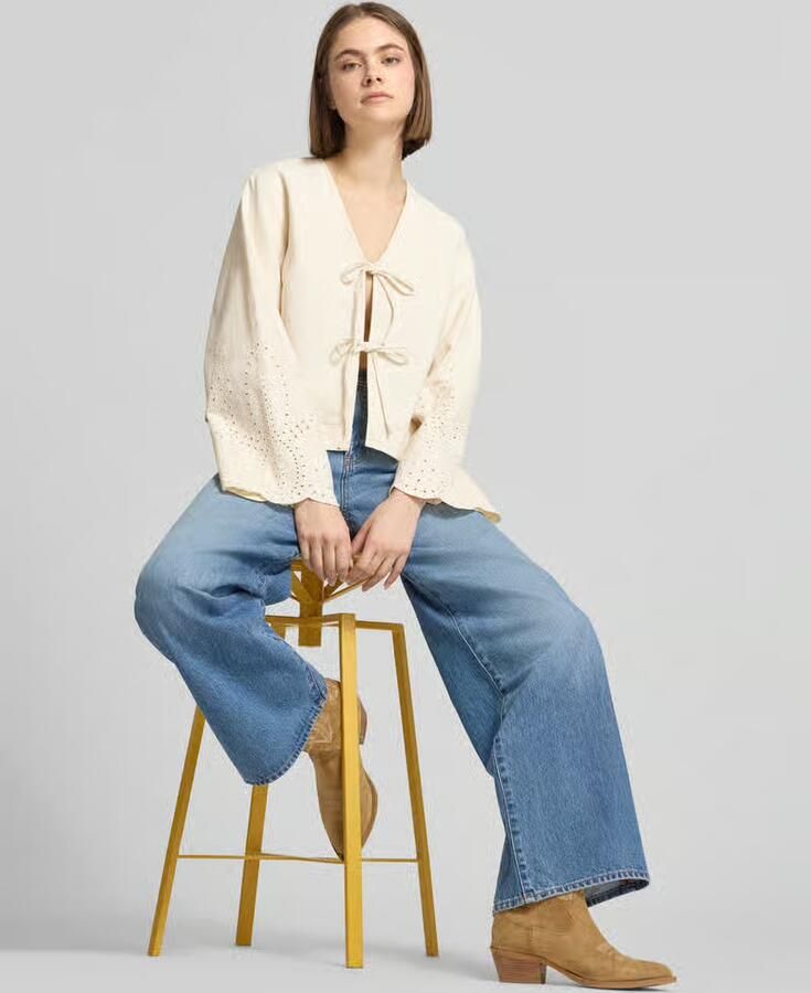 Only Regular fit jeansblouse van puur katoen model 'ELSA' - Foto 3