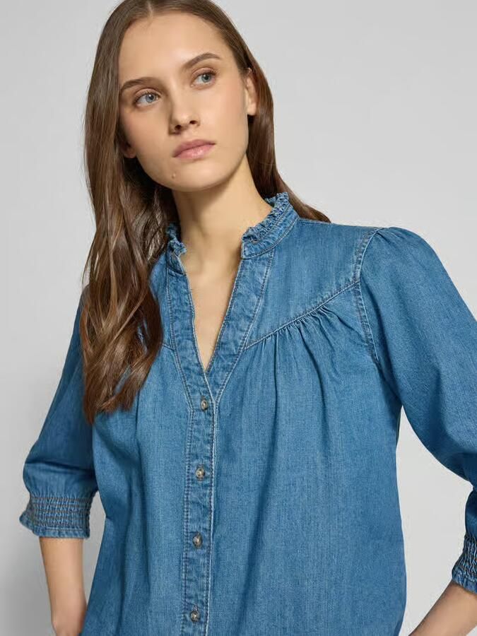 Only Regular fit jeansblouse van puur katoen model 'RAYA' - Foto 2
