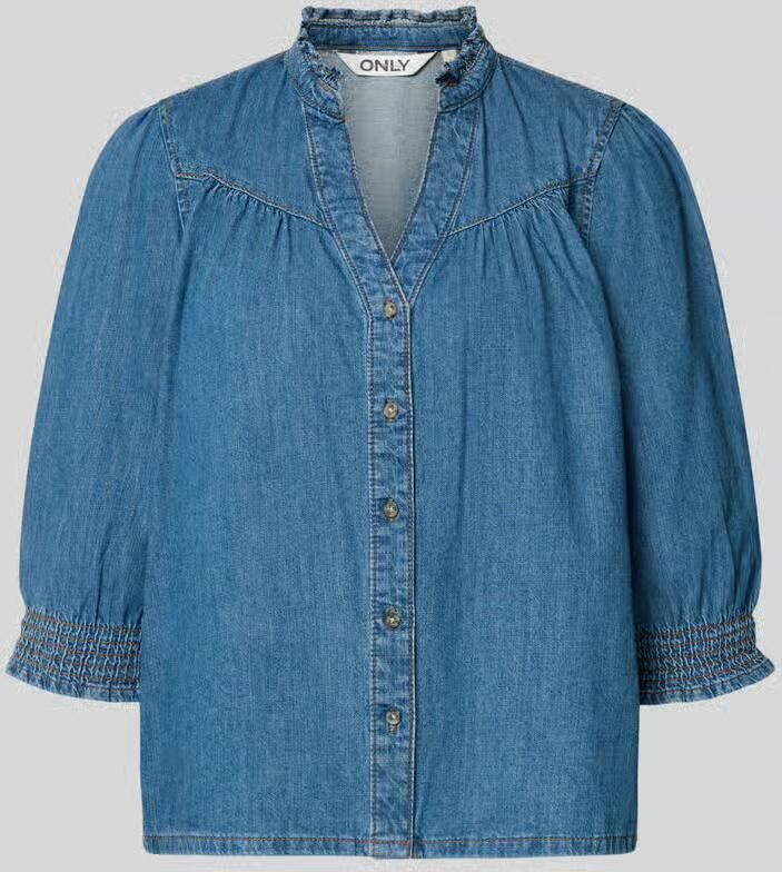 Only Regular fit jeansblouse van puur katoen model 'RAYA'