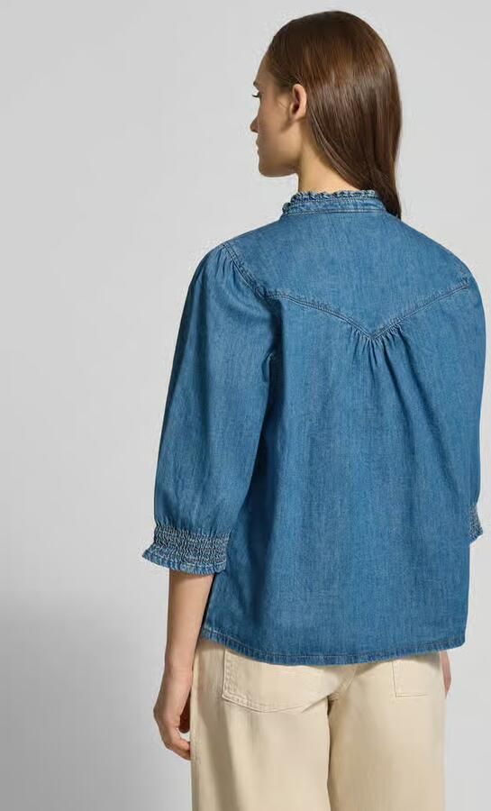 Only Regular fit jeansblouse van puur katoen model 'RAYA' - Foto 6