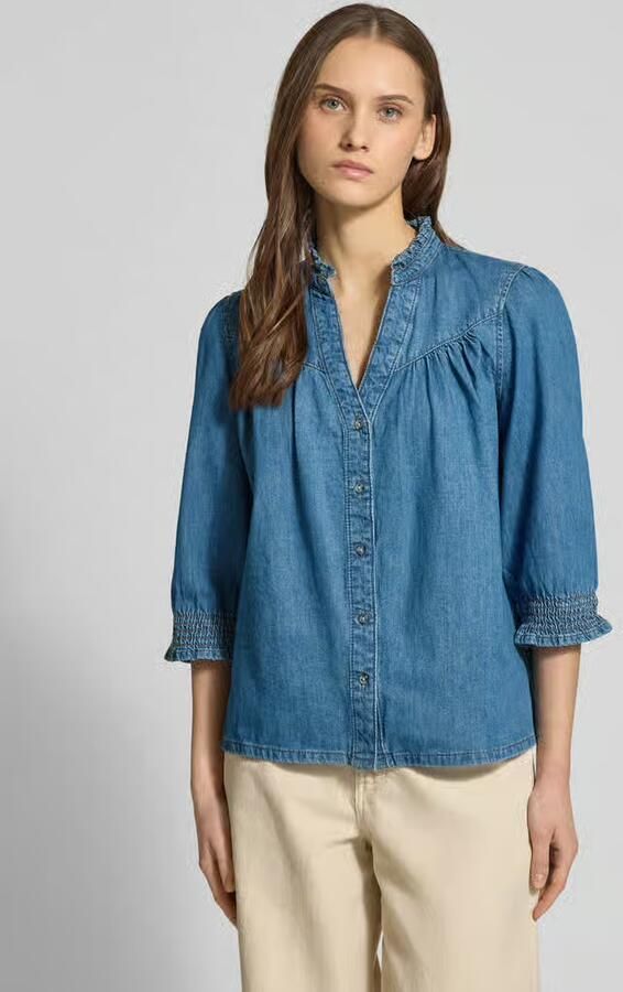Only Regular fit jeansblouse van puur katoen model 'RAYA' - Foto 5